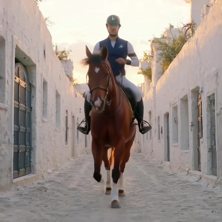 A centaur gallops through the narrow white streets of Chania, his hooves tapping rhythmic…