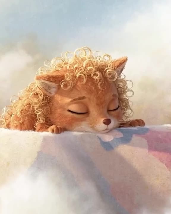 A baby fox curls up asleep on the corner flag, dreaming of victory. Suddenly, a stray lea…