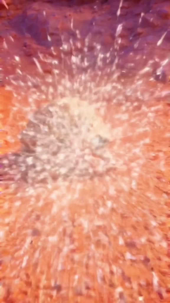 A very old tortoise zooms past in a blur of motion, leaving a trail of sparkling glitter.…