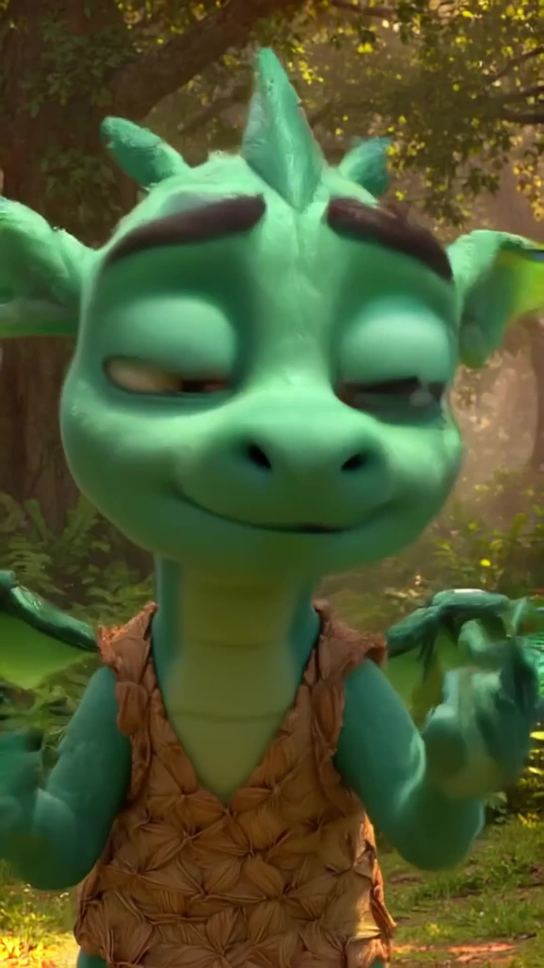 The dragon introduces himself as Spark and explains that he became separated from his fam…
