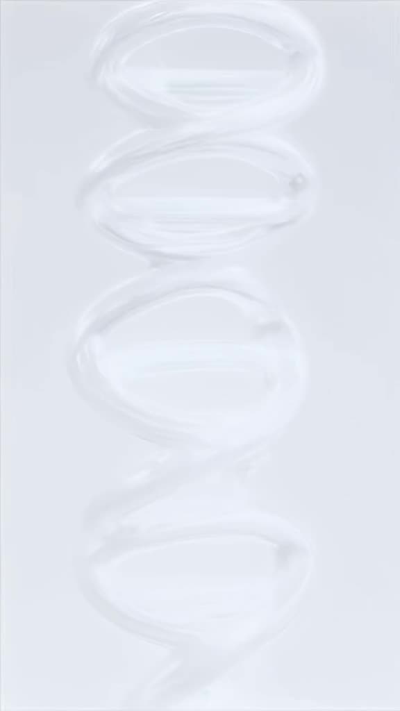 POV: A DNA double helix unzipping to replicate. It makes a zipper 'zzzzzip' sound. Clean,…