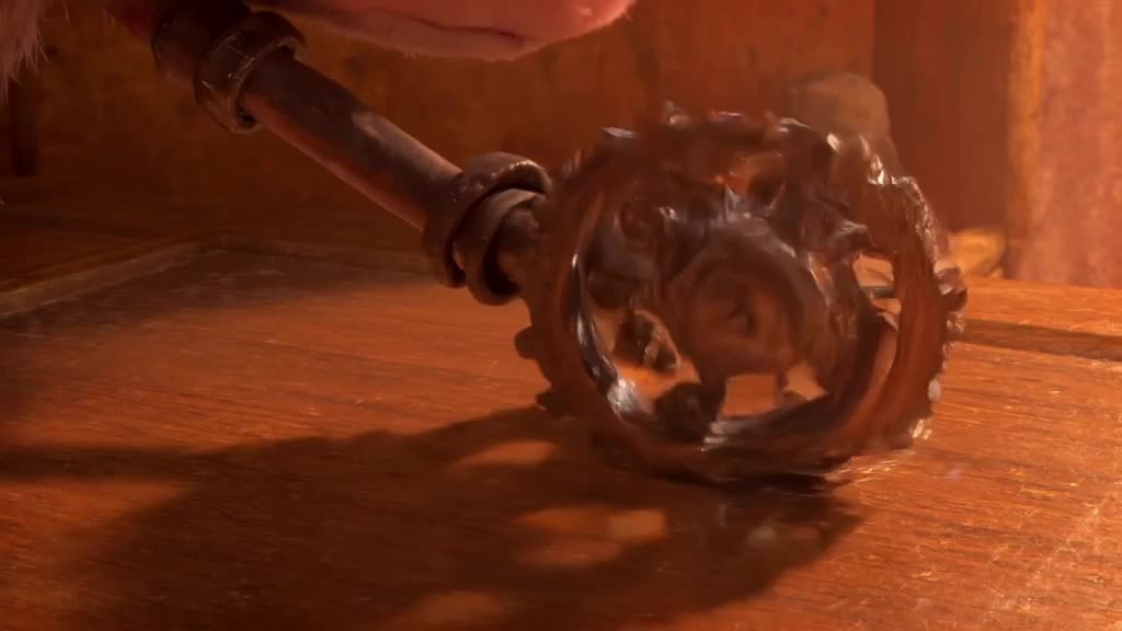 A mechanical hand with exposed gears performs a rapid tap dance on a sheet of cooling gla…